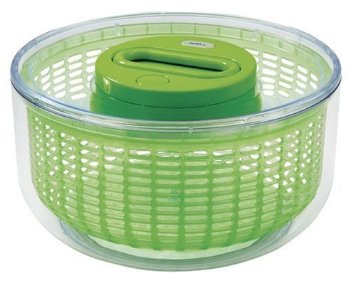 Zyliss Easy Spin Salad Spinner, Large, Green