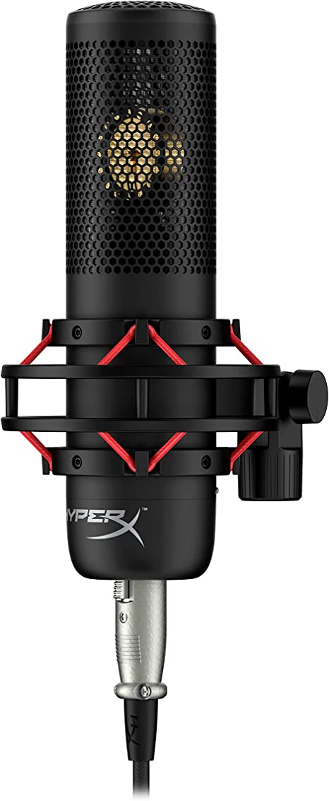 HyperX ProCast Microphone – Large Diaphragm Condenser Mic, XLR Connection