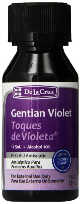 De La Cruz Gentian Violet - 1 oz