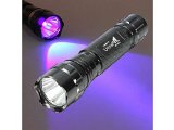 UltraFire New Wf-501b G60 Uv 3w Ultraviolet LED Flashlight Torch with UV Light Keychains