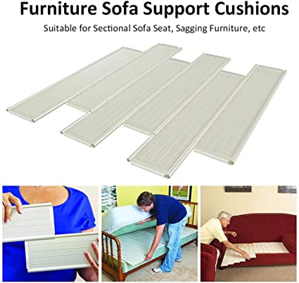 6 PCS Sofa Saver, Sofa Protector Boards | Deluxe Couch Strengthener | Furniture Sofa Support Cushions, Quick Fix Cushions Pads for for Sectional Sofa Seat Sagging Furniture