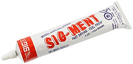 Sigment Glue Clear-Drying for Plastic Binding 2 oz. LT-4241-000