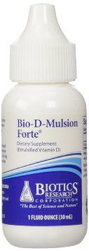 Biotics Research Bio-D-Mulsion Forte Vitamin D -- 2000 IU - 1 fl oz