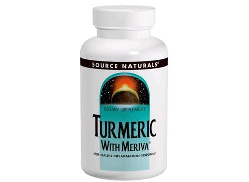 Source Naturals Turmeric With Meriva, Inflammation Reponse & Liver Support, 500mg - 120 Capsules