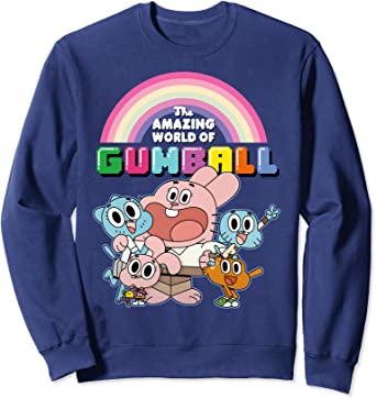 CN The Amazing World Of Gumball Rainbow Group Shot Sweatshirt