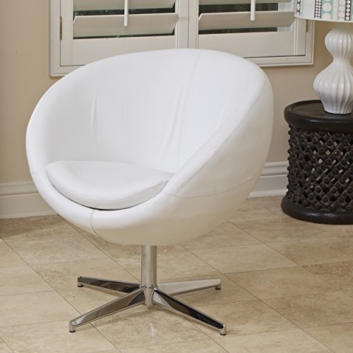 Sphera Modern Design White Accent Chair