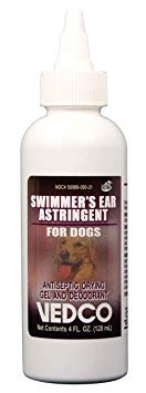 Vedco Pet Swimmer's Ear Astringent for Dogs 4 oz
