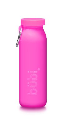 bübi bottle (Pink Silicone Multi-Use Bottle) 22oz