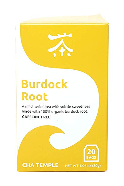Organic Burdock Root Tea - 20 Tea Bags