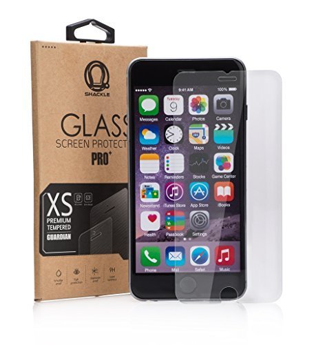 iPhone 6 Screen Protector Shackle Tempered Glass 02mm Ballistic Glass iPhone 6 Glass Screen Protector and Protective Case with Lifetime Warranty