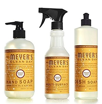 Mrs. Meyers Clean Day Orange Clove Kitchen Basics Set