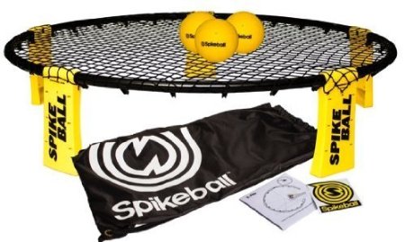 Spikeball Combo Meal - As Seen On Shark Tank TV - 3 Ball Set Drawstring Bag And Rule Book