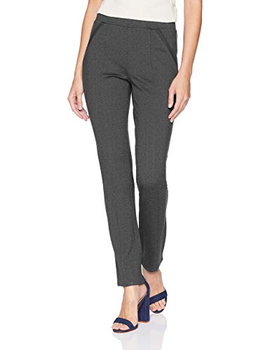 Rafaella Women's Ponte Comfort Fit Slim Leg Pants