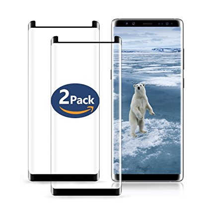 Lupaava Galaxy Note 8 Screen Protector [2Pack] Premium Tempered Glass Anti-Scratch Anti-Bubble (Note 8 / 2-pack)
