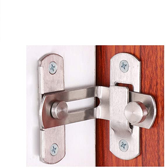 90-Degree Right-Angle Door Lock Cam Lock Door and Window Push-Pull Lock bar Bolt Storage Door Lock Push-Pull Bolt Lock Door Buckle Special Door Lock