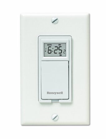 Honeywell RPLS530A 7-Day Programmable Timer Switch, White