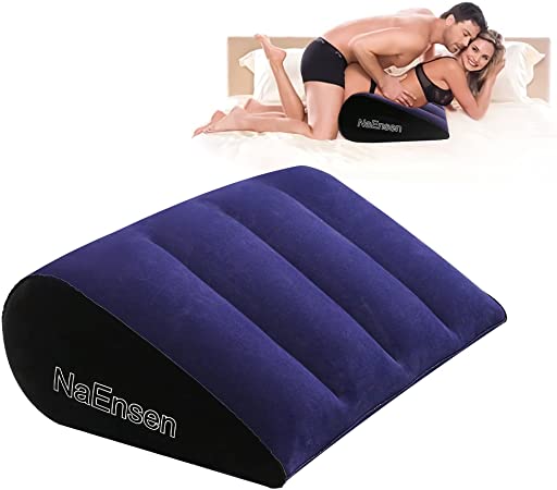 Inflatable Pillow Air Cushion Sex Aid Pillow Couple Aid Wedge Pillow  Triangle