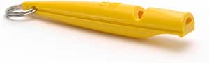 ACME The Dog Training Whistle Number 210.5 High Pitch, Single Note | Good Sound Quality, Weather-Proof Whistles | Designed and Made in The UK (Yellow)