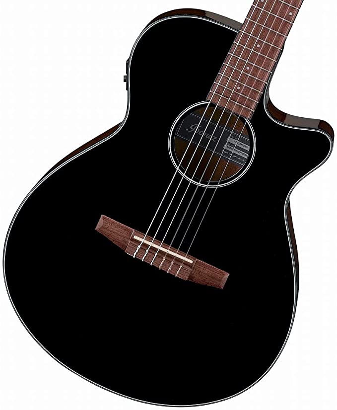 Ibanez AEG50N Acoustic-Electric Guitar (Right Hand, Black High Gloss)