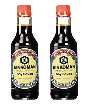 Kikkoman Soy Sauce (10 oz.) - Pack of 2