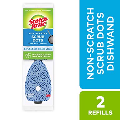 Scotch-Brite Scrub Dots Non-Scratch Dishwand Refill (2 Refills Total)