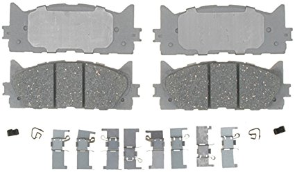 ACDelco 14D1222CH Advantage Ceramic Front Disc Brake Pad Set with Hardware