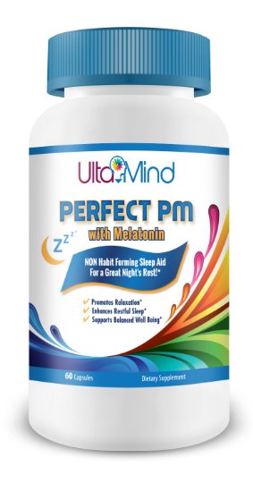 #1 BEST Natural Sleep Aid Pills by UltaLife - Great Night's Sleep & No Bad Dreams - With Melatonin & Valerian Root - Just 1 Capsule Delivers Restful Sleep - Wake Up Refreshed - Safe, Non-Habit Forming