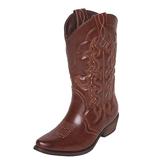 SheSole Women's Western Cowboy Cowgirl Boots