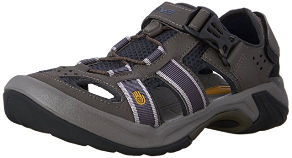 Teva Men's Omnium Closed-Toe Sandal, Ombre Blue, 9.5 US