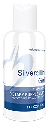 Designs for Health - Silvercillin Gel, Antimicrobial Silver Gel, 4 oz