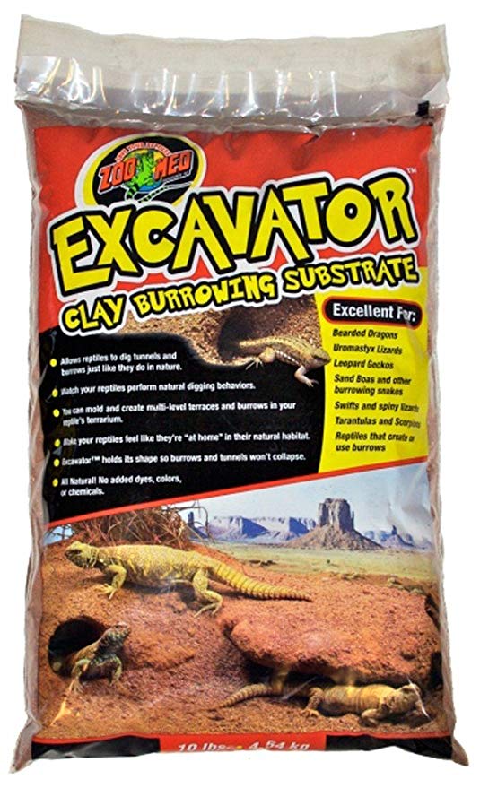ZooMed Excavator Clay Burrow Substrate 10 lb.