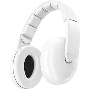 ProCase Baby Hearing Protection Ear Muffs for Noise, NRR 26dB Noise Cancelling Headphones for Toddler Infant Newborn Autism, Lightweight Soft Baby Headphones for Sleep Airplane -White