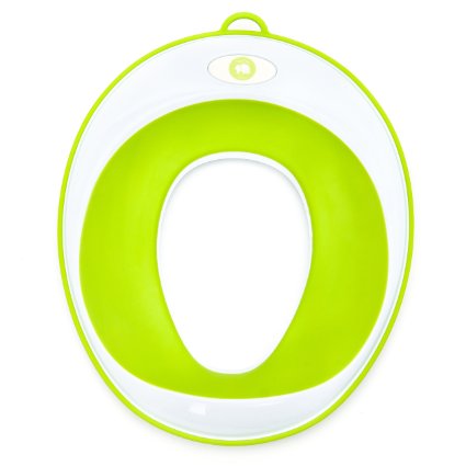 NEW Eco-Friendly Potty Training Seat with 100% No-Slip And Secure Ergonomic Design Fits 99% Of Adult Toilets