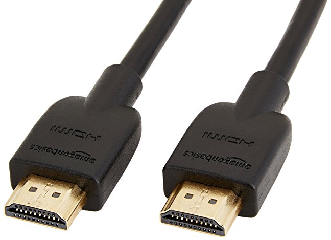 AmazonBasics High-Speed HDMI Cable - 10 Feet (3-Pack) (Latest Standard)
