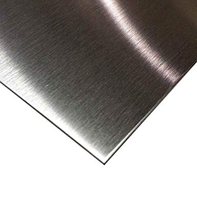 Online Metal Supply 304 Stainless Steel Sheet .029" (22 ga.) x 12" x 24" - #4 Brushed Finish