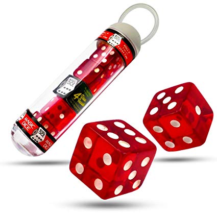 Magic Makers Magic Dice by Roll A 7 Or 11 Every Time