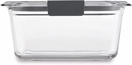 Rubbermaid® Brilliance™ Food Storage Container, 4.7 Cup, Clear