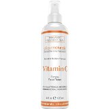 Vitamin C Facial Toner 4 OZ - Best 100 Natural Age Defying Vitamin C Toner With Certified 93 Organic Content Packs A Punch In Your Fight Against Free Radicals Damaged Skin Fine Lines And Wrinkles