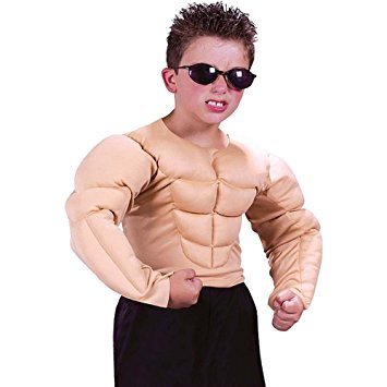 Muscle Man Shirt Child - Large (12-14)