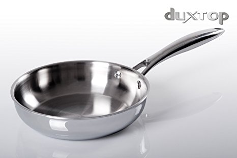 Duxtop Whole-Clad Tri-Ply Stainless Steel Induction Ready Premium Cookware Fry Pans 8-Inch