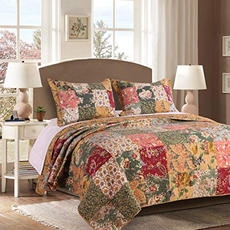 Greenland Home Antique Chic Twin Quilt Set