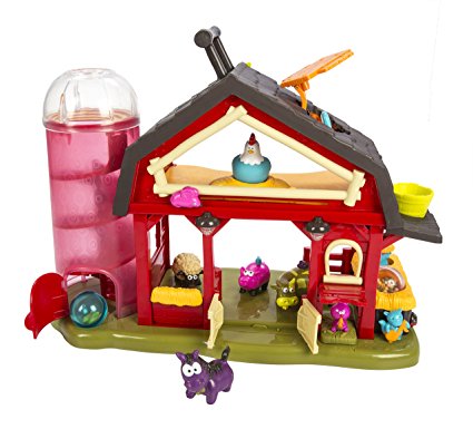 B. Baa-Baa-Barn Farm House – Phthalate and BPA Free – Moving Windmill with Animal Sound Effects – 7 Animal Figures Including Cow, Pig, Sheep, Horse, and More! – For Ages 2 and Up