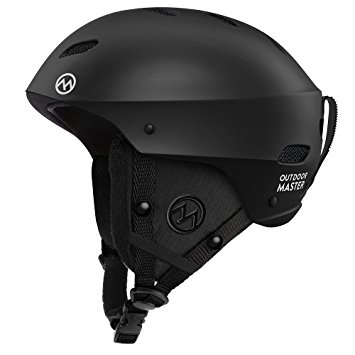 OutdoorMaster Ski Helmet - with Certified Safety, 9 Different Color Options - for Men & Women & Young