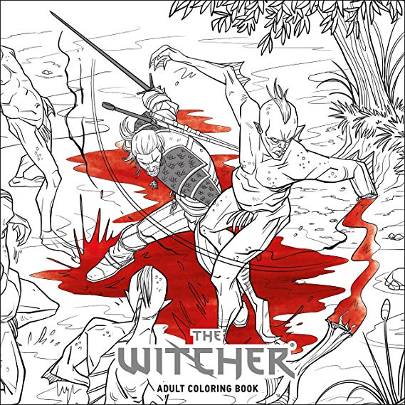 Witcher Adult Coloring Book, The