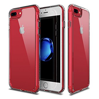 Patchworks Lucent Case for iPhone 7 Plus / 6s Plus / 6 Plus - Slim Fit Crystal Clear Transparent Protective Cover Case