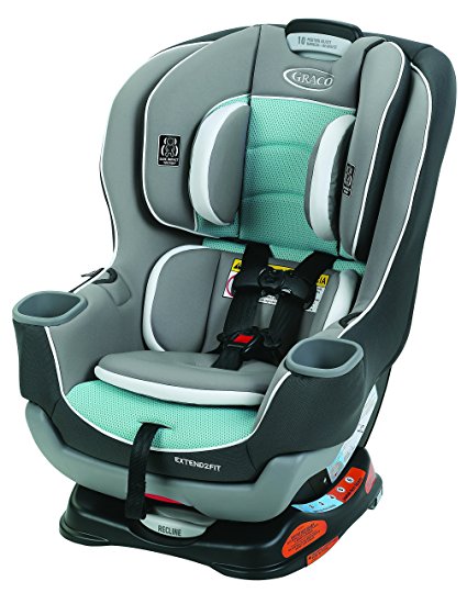 Graco Extend2Fit Convertible Car Seat, Spire