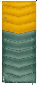 Kelty Galactic Down 30 Degree Sleeping Bag, 550 Fill Power RDS Trackable Down, Backpacking and Camping, Zip Together for 2P Sleeping Bag