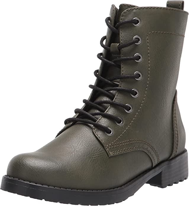 Amazon Essentials Women's Lace-Up Combat Boot