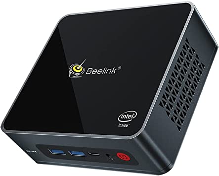 Beelink U59 Mini PC Windows 11 Pro, 8GB DDR4 256GB SSD Mini Computers for Intel 11th Generation N5095, Desktop Computers 4K@60hz UHD Graphics Dual HDMI, 2.4G 5G WiFi BT 4.0 for Office