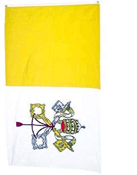 Online Stores Vatican City 3ft x 5ft Printed Polyester Flag Catholic Church Poly